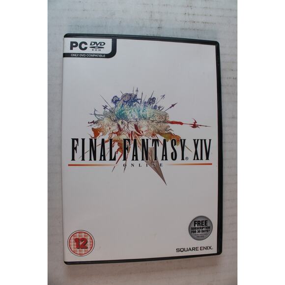 Final Fantasy XIV Online (Computer PC, 2010) Authentic, good condition - Picture 1 of 9